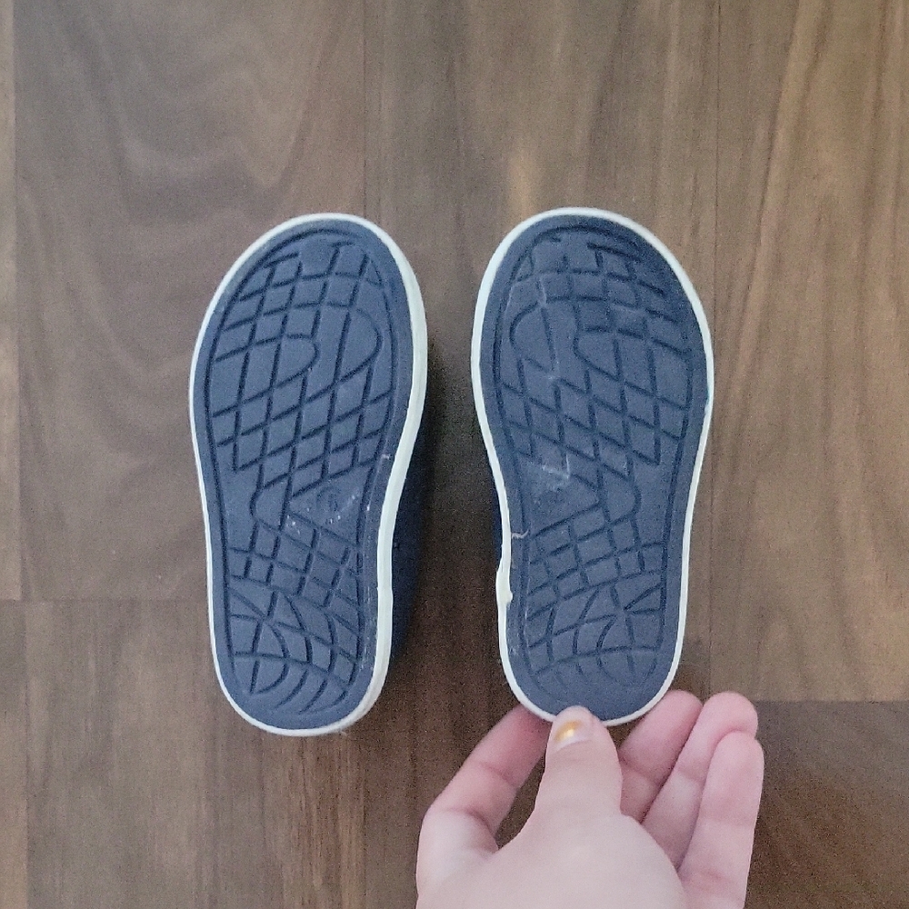Kids Navy Slip-On Shoes - Picture 3 of 3